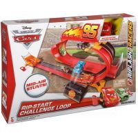 Cars dráha se smyčkou s natahovacím lankem (MATTEL BFM23) 3