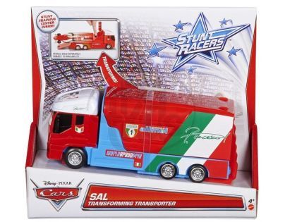Cars kaskadérský transportér Mattel Y1320 - Francesco transporter