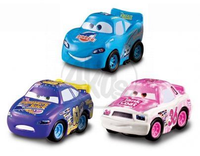 Cars Micro Drifters 3ks Mattel W7160 - Tank Coat, Bling McQueen, Transberry Juice