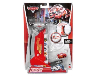 Cars Micro Drifters Odpalovací rampa Mattel Y1417 - Lightning McQueen