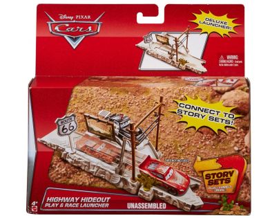 Mattel Cars Vystřelovač - Highway Hideout