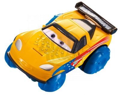Mattel Cars závodní auto do koupele - Jeff Gorvette