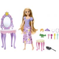 Mattel Disney Princess Locika so štýlovými doplnkami