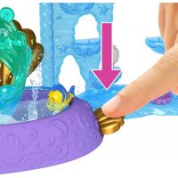 Mattel Disney Princess Malá bábika Ariel a kráľovský zámok 4