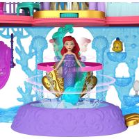 Mattel Disney Princess Malá bábika Ariel a kráľovský zámok 3