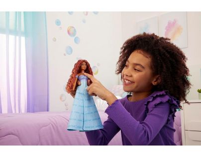 Mattel Disney Princess bábika Malá morská víla s kúzelnou premenou