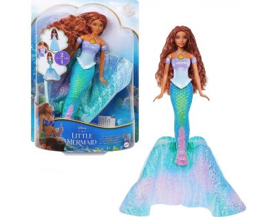 Mattel Disney Princess bábika Malá morská víla s kúzelnou premenou