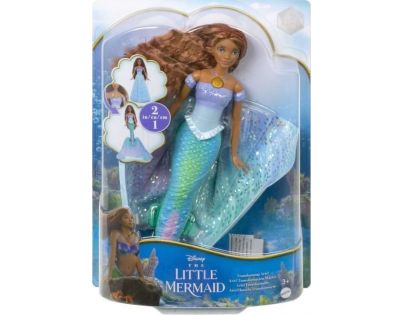 Mattel Disney Princess bábika Malá morská víla s kúzelnou premenou