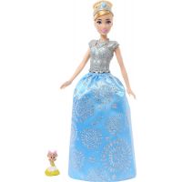 Mattel Disney Princess Bábika s kráľovskými šatami a doplnkami Popoluška JCR96 4