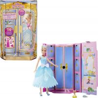 Mattel Disney Princess Bábika s kráľovskými šatami a doplnkami Popoluška JCR96