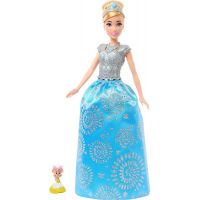 Mattel Disney Princess Bábika s kráľovskými šatami a doplnkami Popelka 4