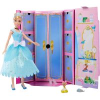 Mattel Disney Princess Bábika s kráľovskými šatami a doplnkami Popelka 2
