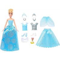 Mattel Disney Princess Bábika s kráľovskými šatami a doplnkami Popelka 3
