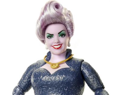 Mattel Disney Princess sada 3 ks bábik Malá morská víla, Ursula a Kráľ Triton