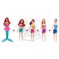 Mattel Disney princess Ariel + princezna zdarma - Ariel   Popelka 2