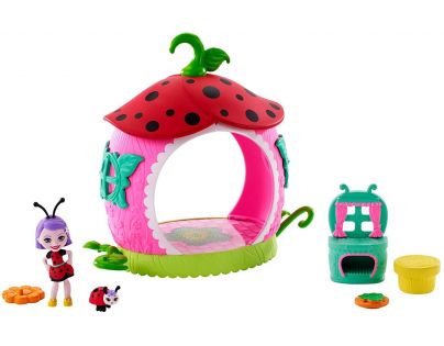 Mattel Enchantimals brouček s domečkem Teeny Kitchen FXM98