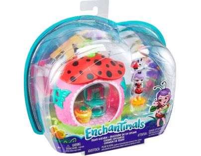 Mattel Enchantimals brouček s domečkem Teeny Kitchen FXM98