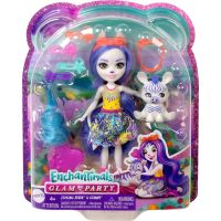 Mattel Enchantimals Deluxe bábika Zemirah Zebrová 6
