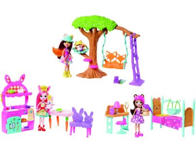 Mattel Enchantimals Domáca pohoda na záhrade