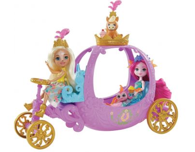 Mattel Enchantimals kráľovský kočiar
