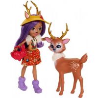 Mattel FDG01 Enchantimals Magická záhrada bábiky Danessa Deer a Fluffy Bunny 2