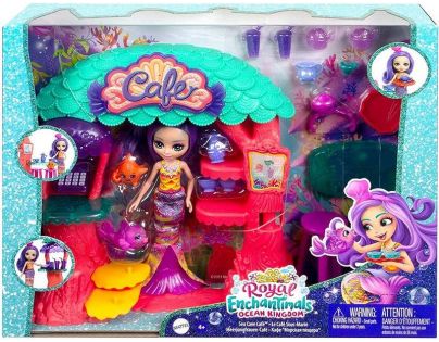 Mattel Enchantimals Morské kráľovstvo kaviareň herný set
