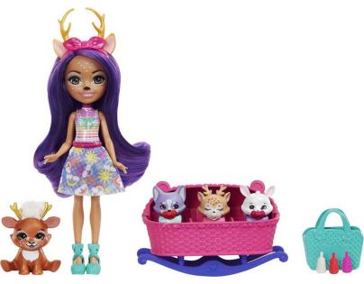Mattel Enchantimals Bábika a bábätká Danessa Jelínková 15 cm - Poškodený obal