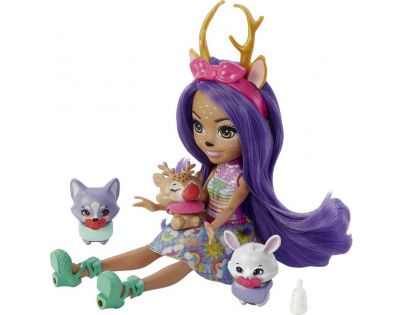 Mattel Enchantimals Bábika a bábätká Danessa Jelínková 15 cm - Poškodený obal