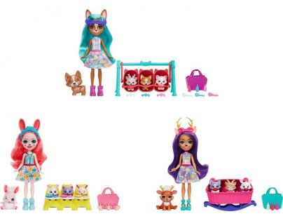 Mattel Enchantimals Bábika a bábätká Danessa Jelínková 15 cm