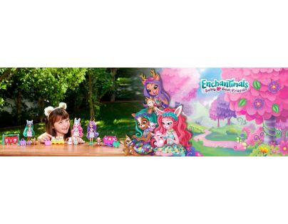 Mattel Enchantimals Bábika a bábätká Danessa Jelínková 15 cm