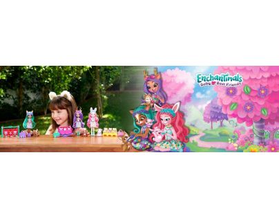 Mattel Enchantimals Bábika a bábätká Danessa Jelínková 15 cm