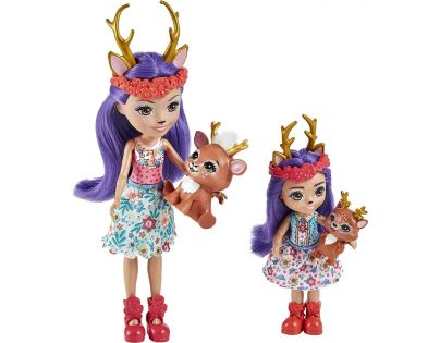 Mattel Enchantimals Bábika a setrička Danessa Deer a Sprint