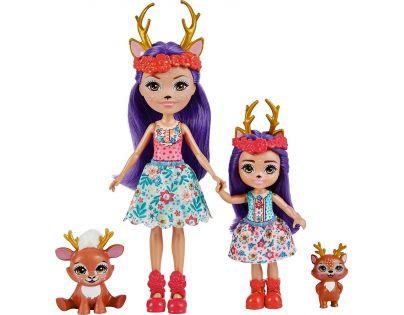 Mattel Enchantimals Bábika a setrička Danessa Deer a Sprint