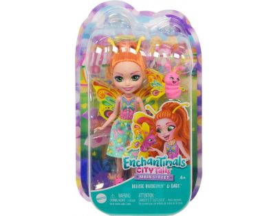 Mattel Enchantimals bábika a zvieratko Belisse Motýliková a Dart 15 cm