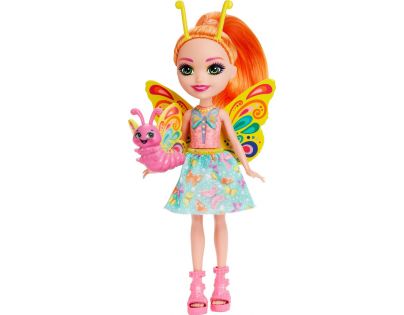 Mattel Enchantimals bábika a zvieratko Belisse Motýliková a Dart 15 cm