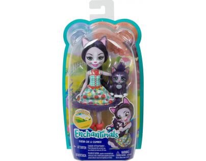 Mattel Enchantimals bábika a zvieratko ciest Cat a Climber