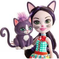 Mattel Enchantimals bábika a zvieratko ciest Cat a Climber 3