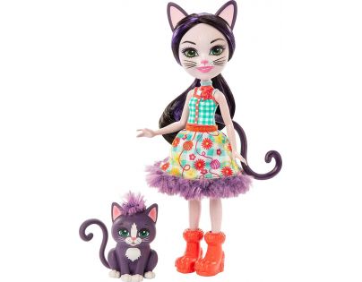 Mattel Enchantimals bábika a zvieratko ciest Cat a Climber