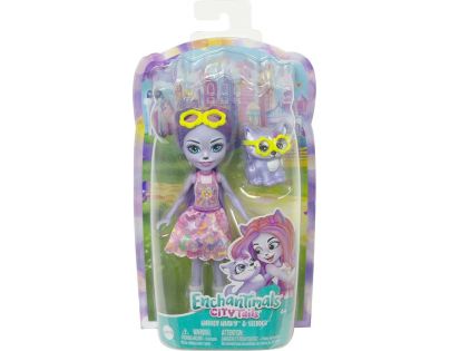 Mattel Enchantimals Bábika a zvieratko Hadley Husky a Sledder