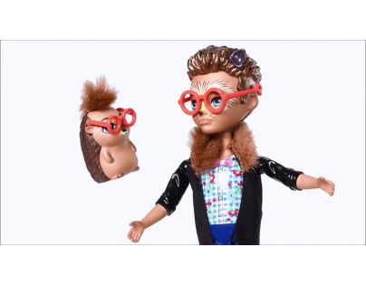 Mattel Enchantimals bábika a zvieratko Hixby Hedgehog a Pointer