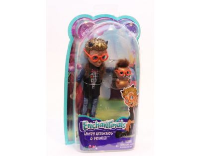Mattel Enchantimals bábika a zvieratko Hixby Hedgehog a Pointer