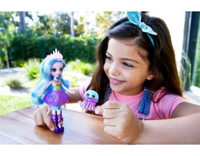 Mattel Enchantimals Bábika a zvieratko Royal Ocean Kingdom medúza