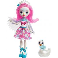 Mattel Enchantimals panenka a zvířátko Saffi Swan a Poise Mattel Enchantimals panenka a zvířátko Saffi Swan a Poise
