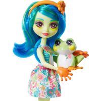 Mattel Enchantimals bábika a zvieratko Tamika Tree Frog a Burst 2