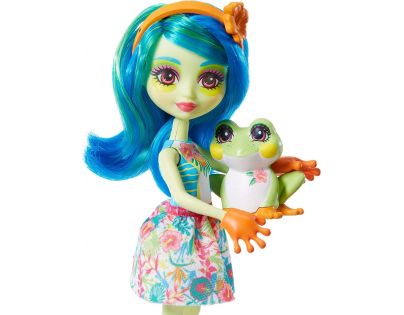 Mattel Enchantimals bábika a zvieratko Tamika Tree Frog a Burst