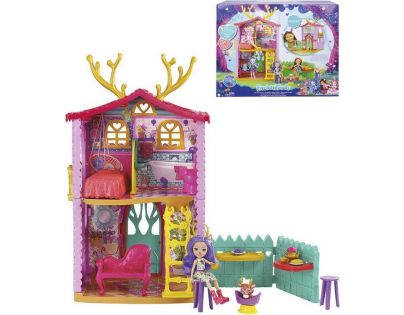 Mattel Enchantimals bábika Danessa Jelínková s domčekom herné set - Poškodený obal