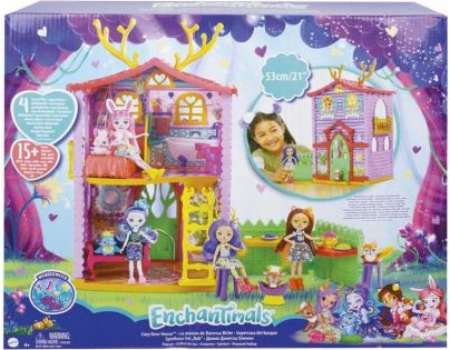 Mattel Enchantimals bábika Danessa Jelínková s domčekom herné set - Poškodený obal