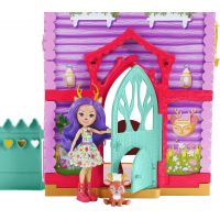 Mattel Enchantimals bábika Danessa Jelínková s domčekom herné set 3