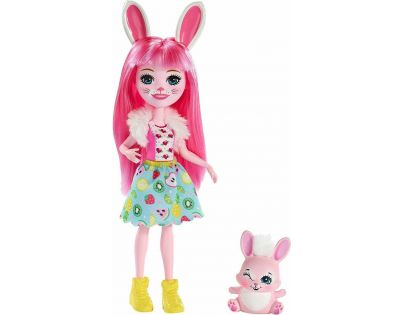 Mattel Enchantimals bábika sa zvieratkom Bree Bunny a Twist