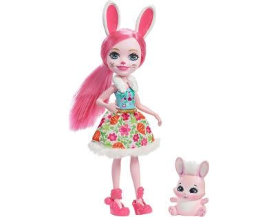 Mattel Enchantimals bábika Bree Bunny so zajačikom